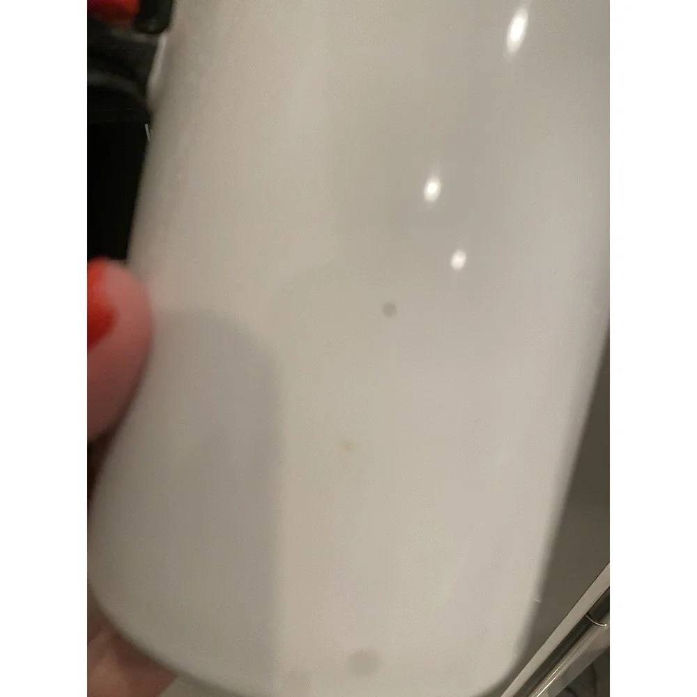 Disney Parks Minnie Polka Dot Bow On Handle coffee mug